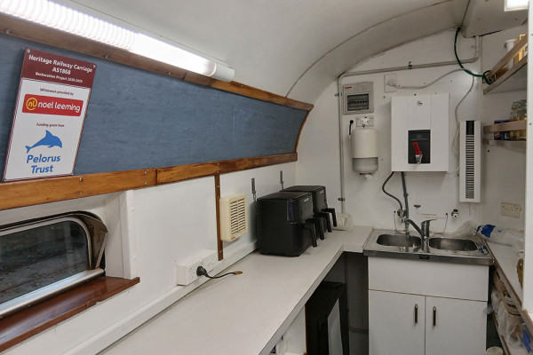 refurbished severy area
