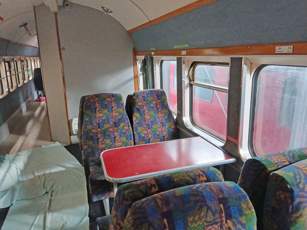Cafe car new upholstry