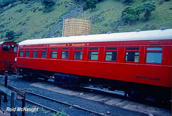 Carriage AA1769 at Steam Inc Paekakariki depot