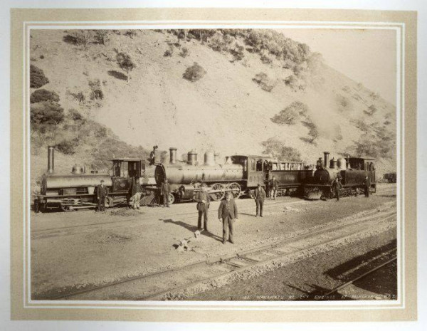 WMR steam locos Paekakariki